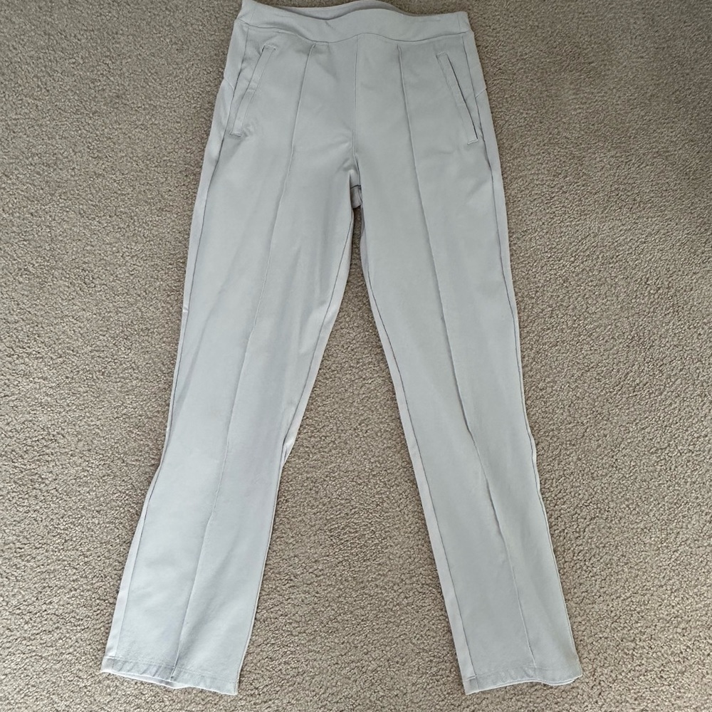 ATHLETA Cream Work Pants